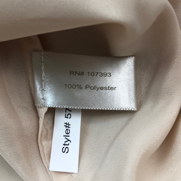 Boston Proper strapless seashell maxi dress size medium B8 - Picture 5 of 8